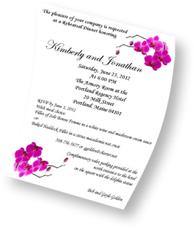 dinner invitation sample